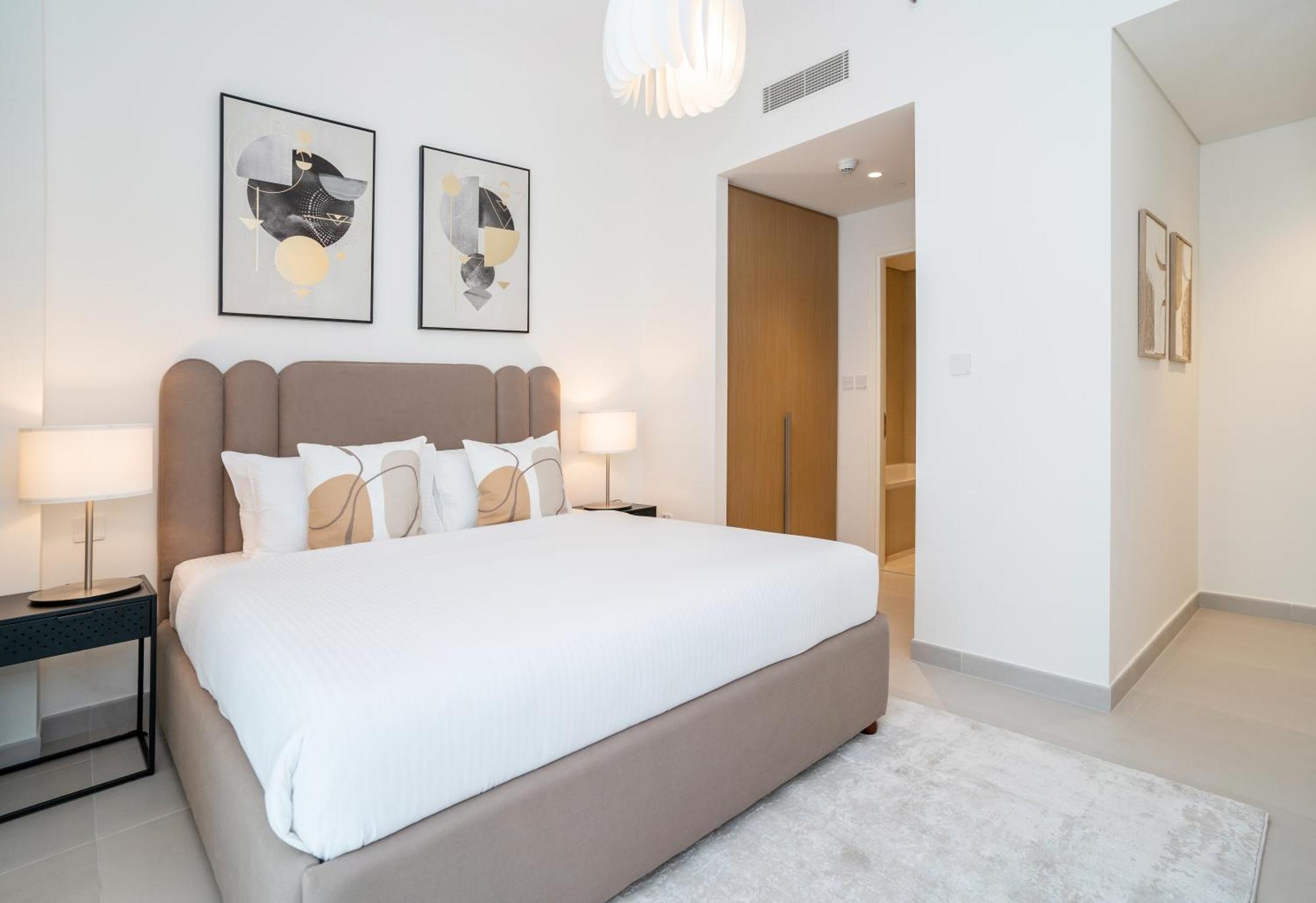 Homesgetaway- Lavish 2br In Creek Harbor With Access Apartment Dubai
